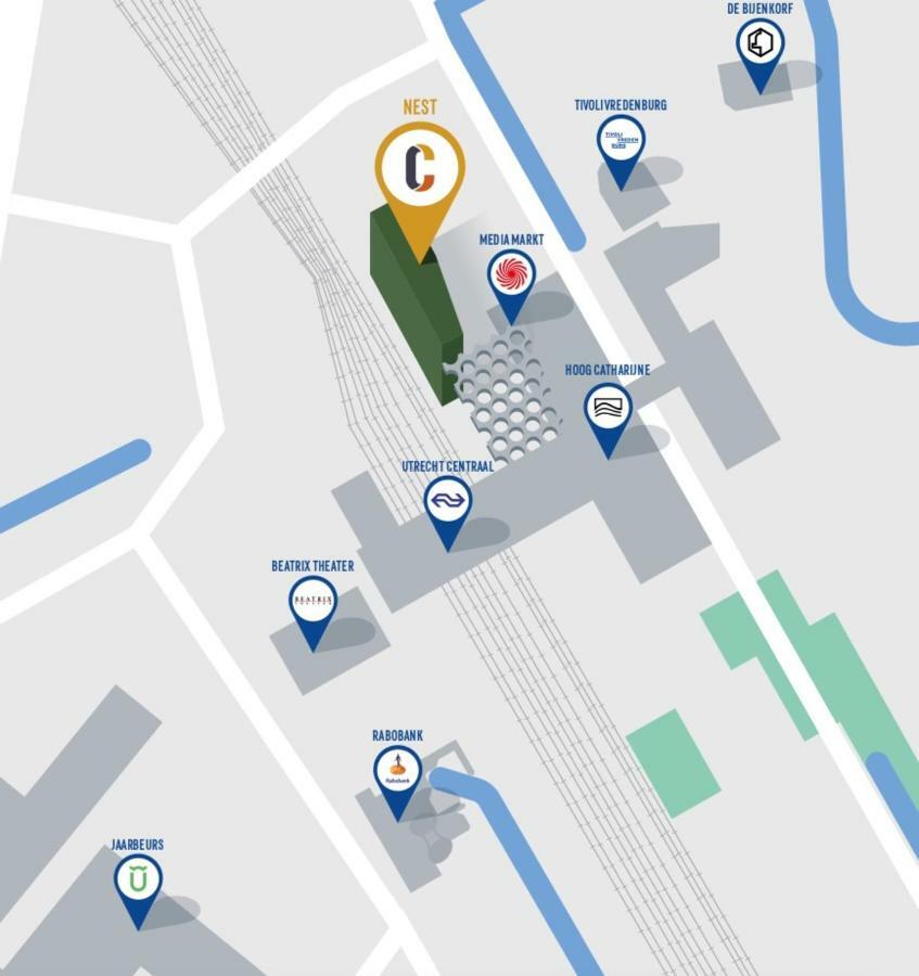 Creative Valley Nest - Luxury Rooftop Apartments 위트레흐트 외부 사진